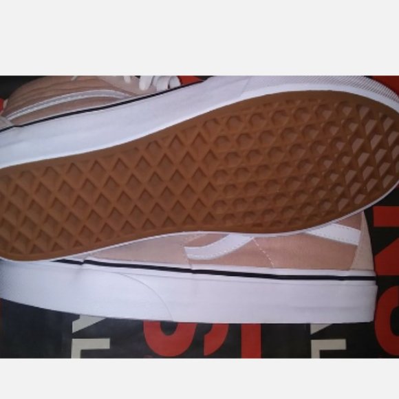 Vans Sk8-Hi Mahogany Rose/True White Men's 4/Women's 5.5 VN0A38GEQQ6 - Picture 8 of 12